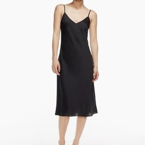 Aritzia Wilfred Only Slip Midi Dress